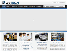 Tablet Screenshot of davtech.ca